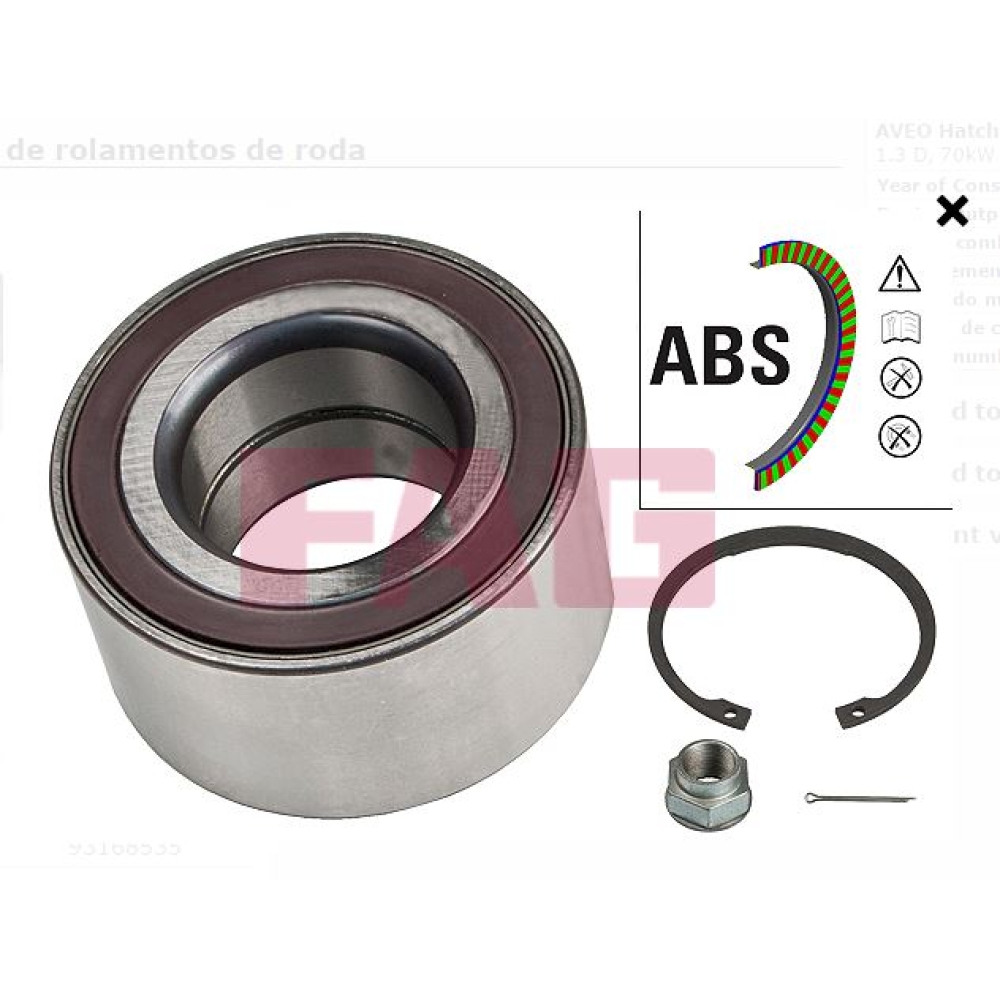 ROLAMENTO RODA FRENTE