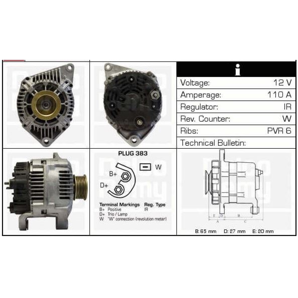ALTERNADOR 110A