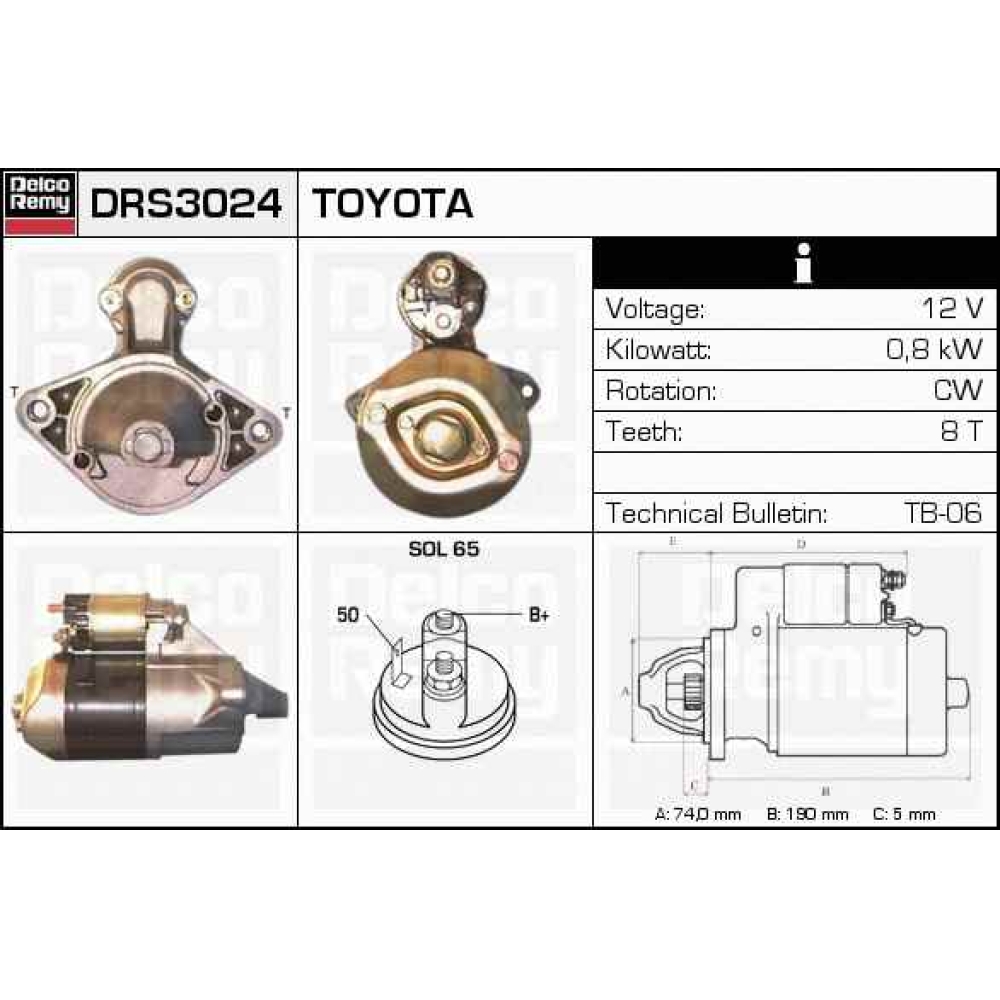 MOTOR ARRANQUE